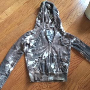 SWEET ELEMENTS BROWN TIE DYE JACKET